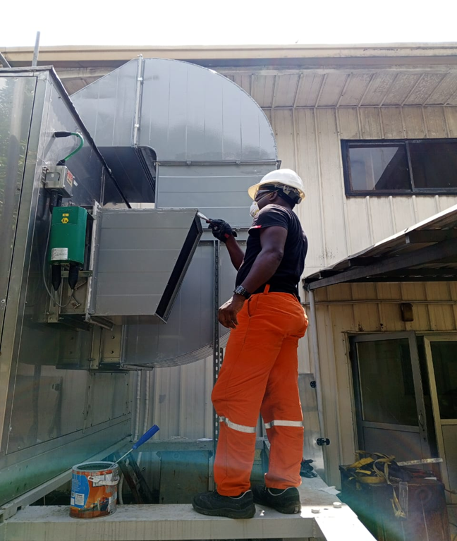 HVAC Commissioning at CHEVRON Facility